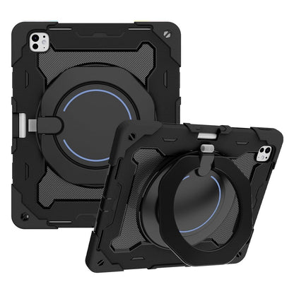 Armor Shockproof Handle Ring Rotation Case Cover for iPad Pro 13″ (2024)