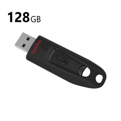 SanDisk Ultra USB 3.0 Flash Drive – 16GB / 32GB / 64GB / 128GB High-Speed USB Memory Stick