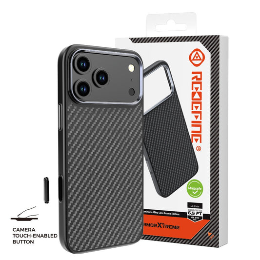 Armor Xtreme Soft TPU + 1500D Kevlar Case with MagSafe for iPhone 17 Pro Max – Shockproof Magnetic Protective Cover