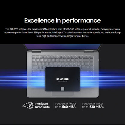 870 EVO 500GB SATA III 2.5" SSD (MZ-77E500BW)