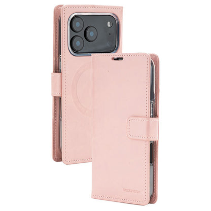 Mercury Blue Moon Diary Case with Magnetic Ring for iPhone 17 Pro Max