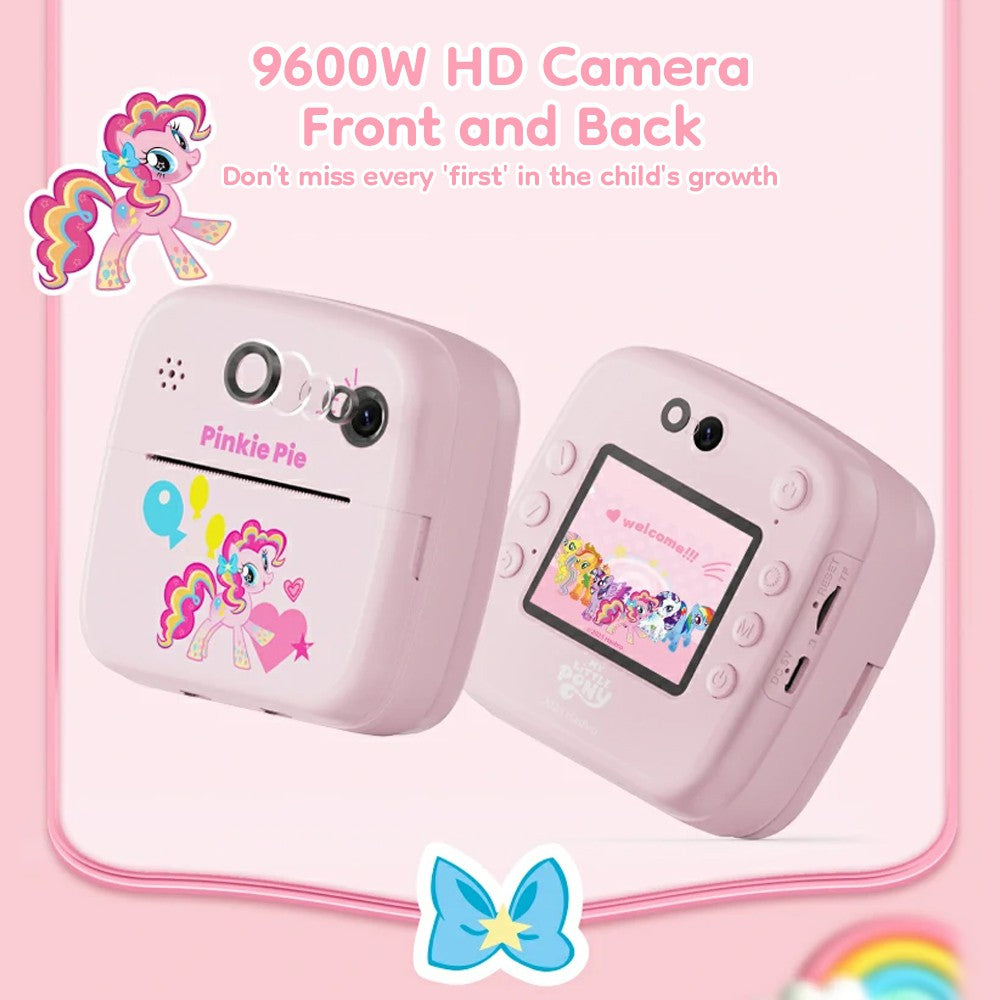 My Little Pony Rainbow Vibe Series – Kids Digital Camera with Games, Filters & Stickers | Children’s Shockproof HD Camera