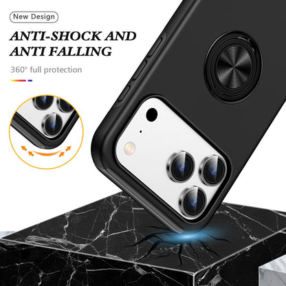 Magnetic Ring Holder Shockproof Case Cover for iPhone 17 Pro Max