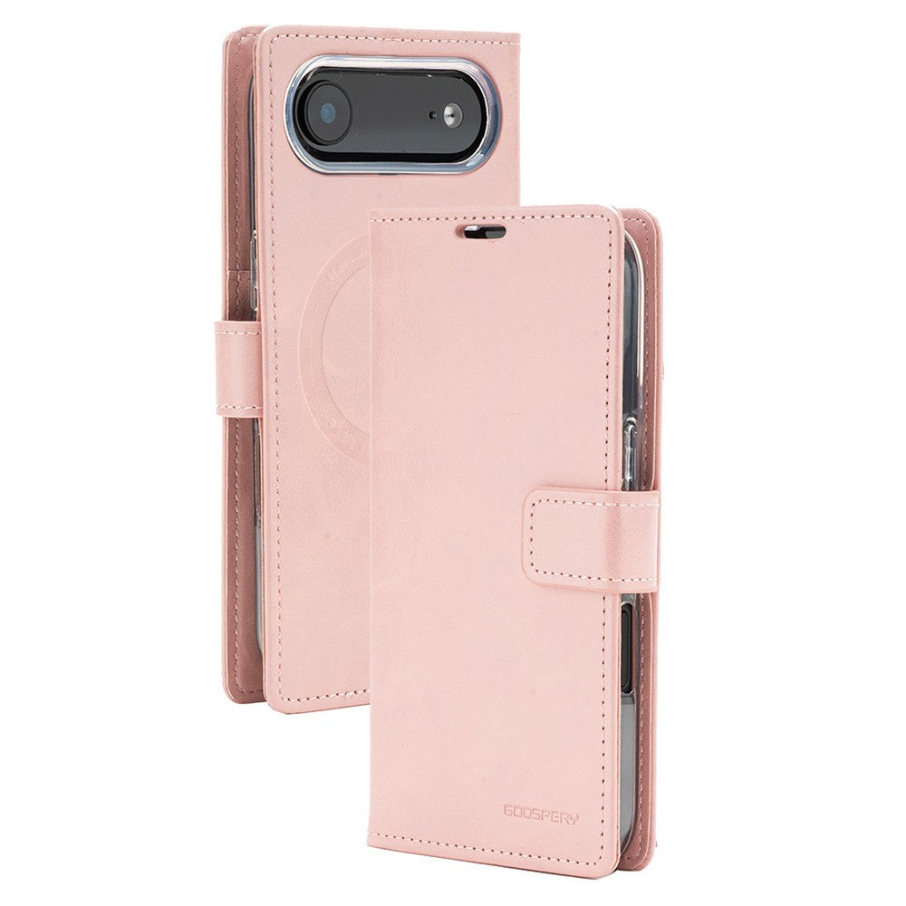 Blue Moon Diary Case with Magnetic Ring – Premium Wallet Style Cover for iPhone Air
