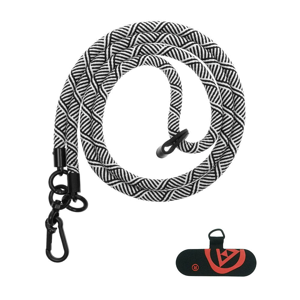 Universal Crossbody Phone Lanyard – 8mm Thick Round Rope Strap | Heavy-Duty Anti-Drop Mobile Neck & Shoulder Lanyard for All Smartphones