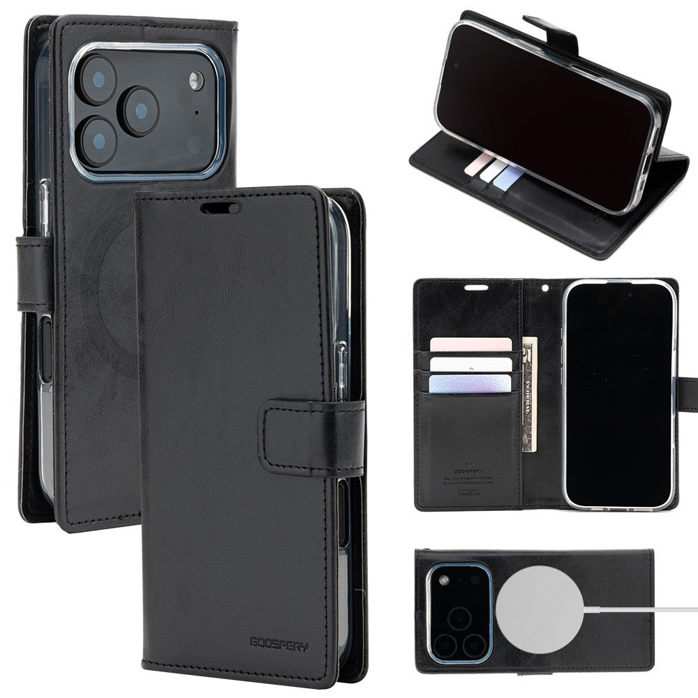 Mercury Blue Moon Diary Case with Magnetic Ring for iPhone 17 Pro Max