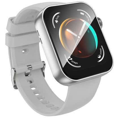 BOROFONE BD13 Smart Sports Watch – Call Version : Silver