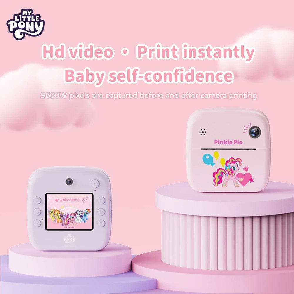 My Little Pony Rainbow Vibe Series – Kids Digital Camera with Games, Filters & Stickers | Children’s Shockproof HD Camera
