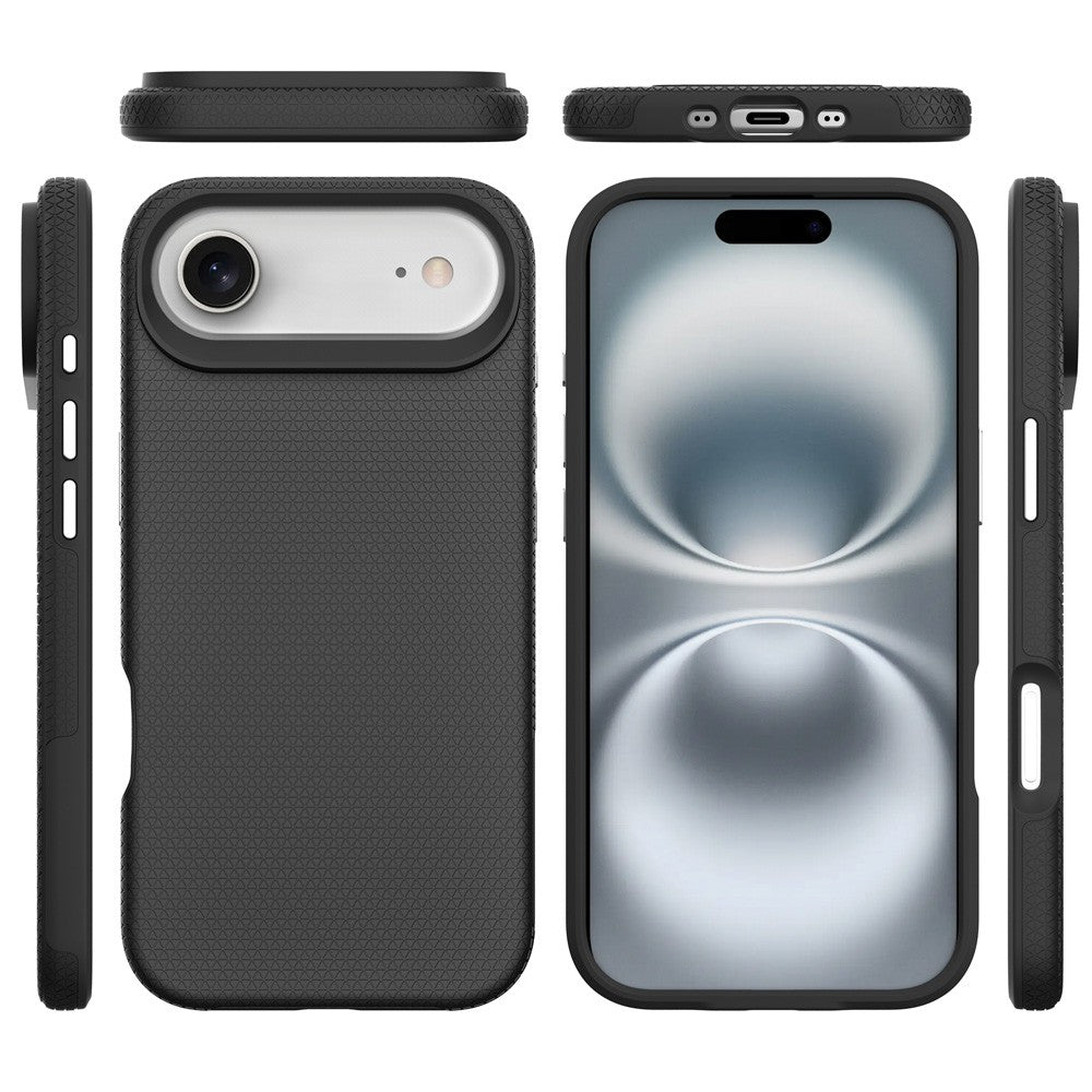 Rugged Shockproof Case Cover with Magnetic Ring – Heavy-Duty Protection & Kickstand for iPhone Air
