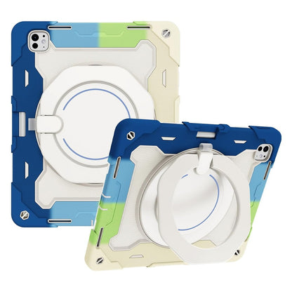 Armor Shockproof Handle Ring Rotation Case Cover for iPad Pro 13″ (2024)
