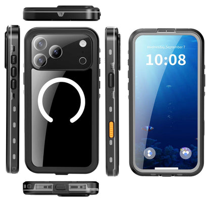 Dot+ IP68 Waterproof Case Cover with Magnetic Ring for iPhone 17 Pro Max