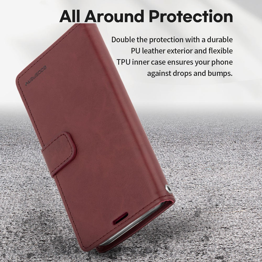 Blue Moon Diary Case with Magnetic Ring – Premium Wallet Style Cover for iPhone Air
