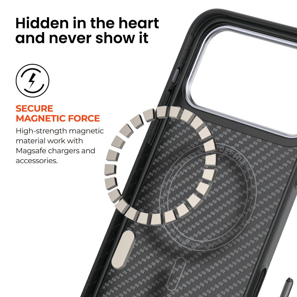 Armor Xtreme Soft TPU + 1500D Kevlar Case Cover with Magnetic Ring – Shockproof Protection for iPhone Air