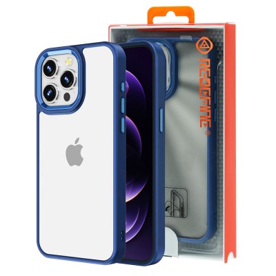 Metal Camera Lens Transparent Shockproof Case Cover – For iPhone 15