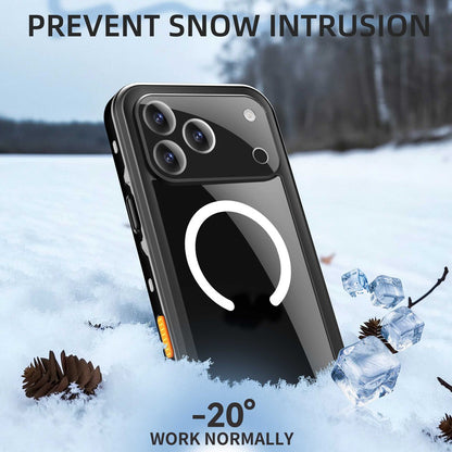 Dot+ IP68 Waterproof Case Cover with Magnetic Ring for iPhone 17 Pro Max