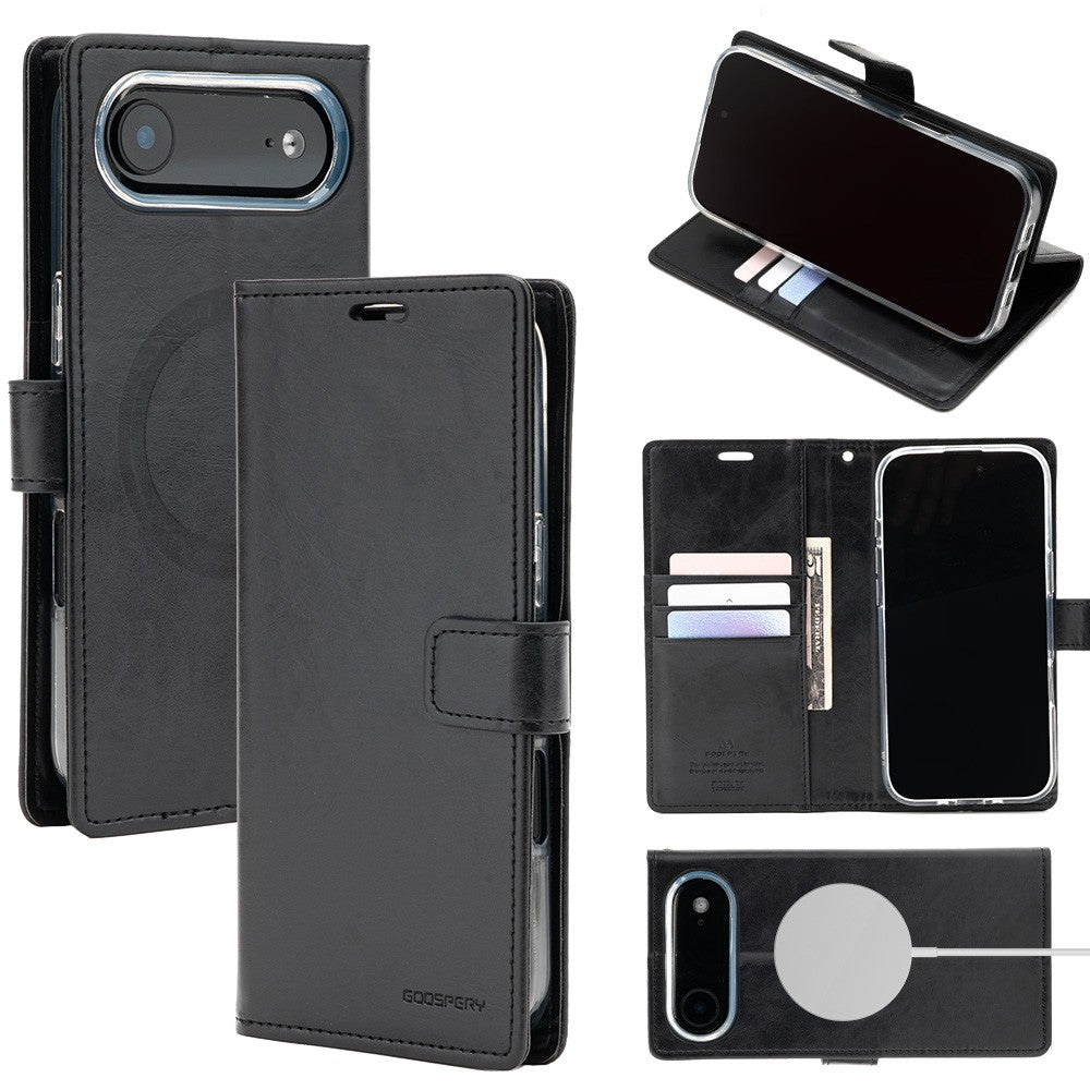Blue Moon Diary Case with Magnetic Ring – Premium Wallet Style Cover for iPhone Air