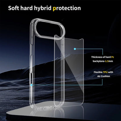 High Quality Acrylic TPU Hybrid Transparent Case for iPhone 17 Air