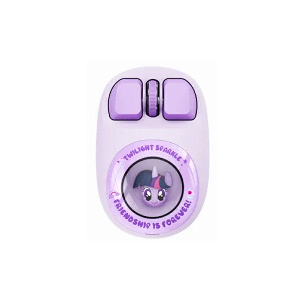 Dual-Mode Wireless Mouse QS-MS08 – Bluetooth & 2.4GHz Cute RGB Mouse for Kids & Everyday Use