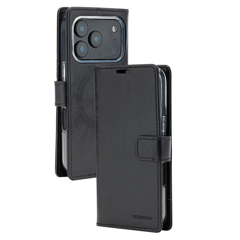 Mercury Blue Moon Diary Case with Magnetic Ring for iPhone 17 Pro Max