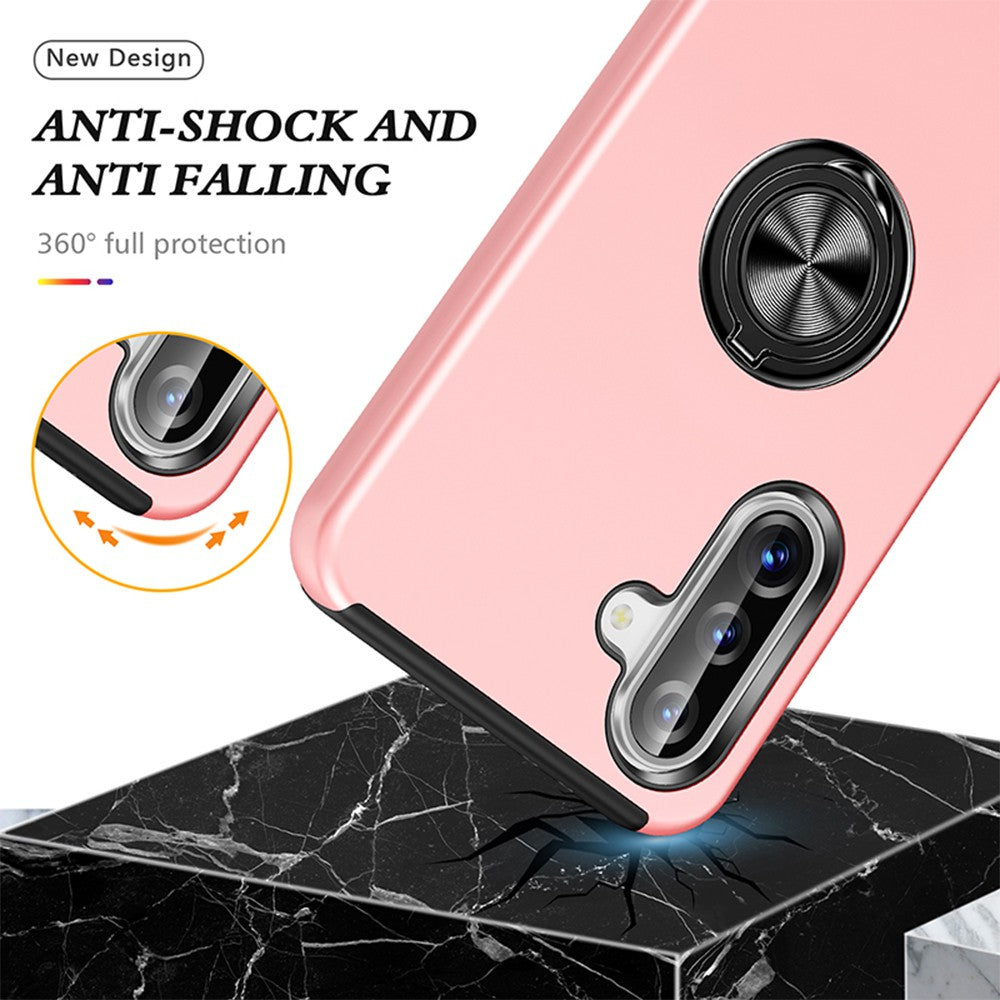 Magnetic Ring Holder Shockproof Case for Samsung Galaxy A56 5G