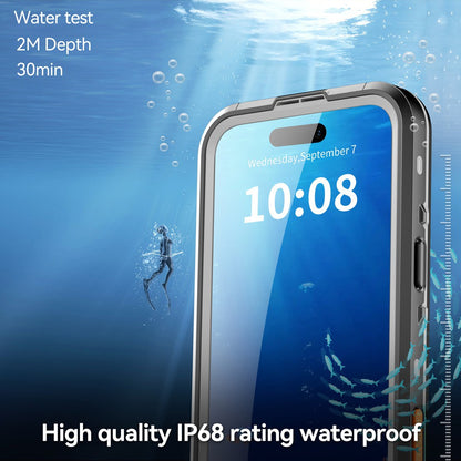 Dot+ IP68 Waterproof Case Cover with Magnetic Ring for iPhone 17 Pro Max