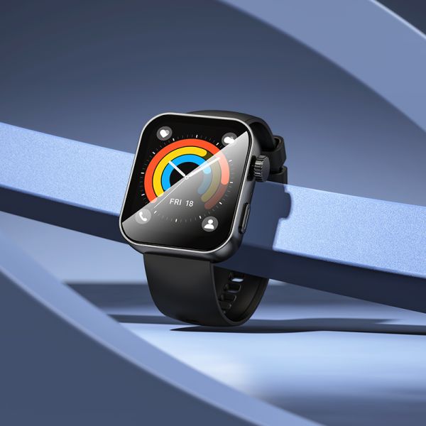 BOROFONE BD13 Smart Sports Watch – Call Version : Black