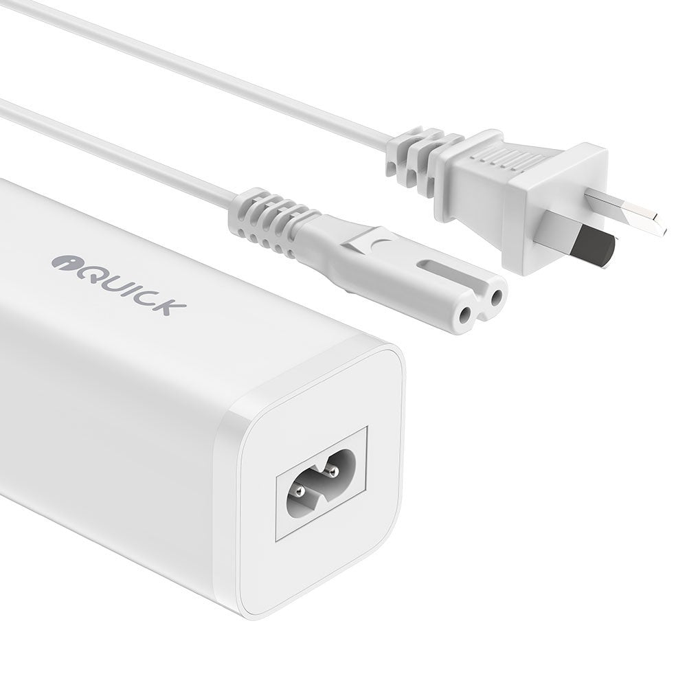 100W 2 USB A 2 USB C 4-Port Charger Power Strip - White