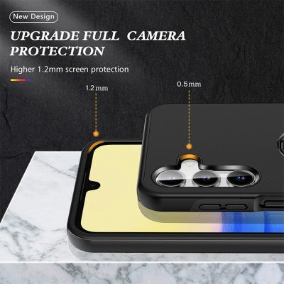 Magnetic Ring Holder Shockproof Cover Case for Samsung Galaxy A16 5G