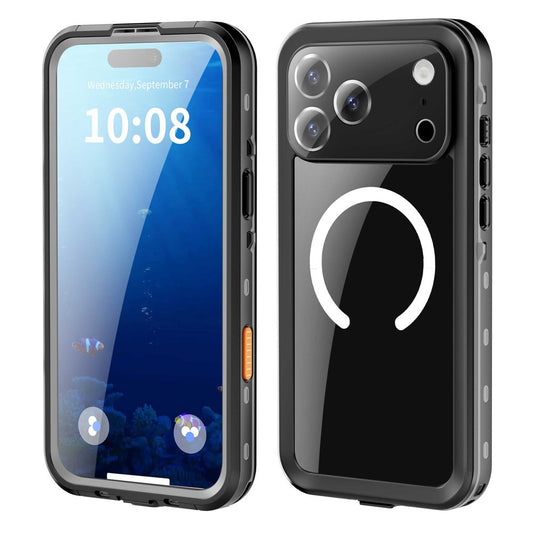 Dot+ IP68 Waterproof Case Cover with Magnetic Ring for iPhone 17 Pro Max
