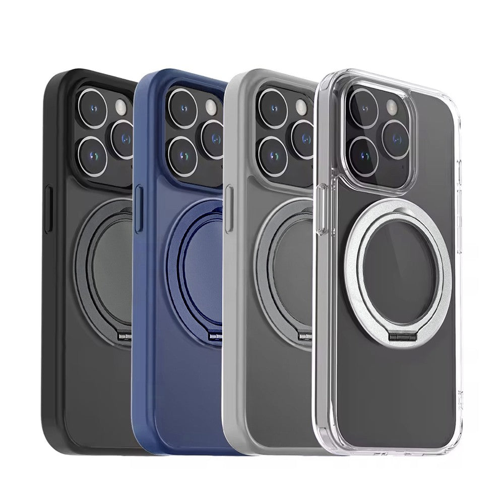 Multi-functional 360° Rotating Stand Case for iPhone 16 Pro Max