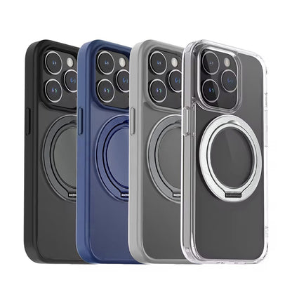 Multi-functional 360° Rotating Stand Case for iPhone 16 Pro Max
