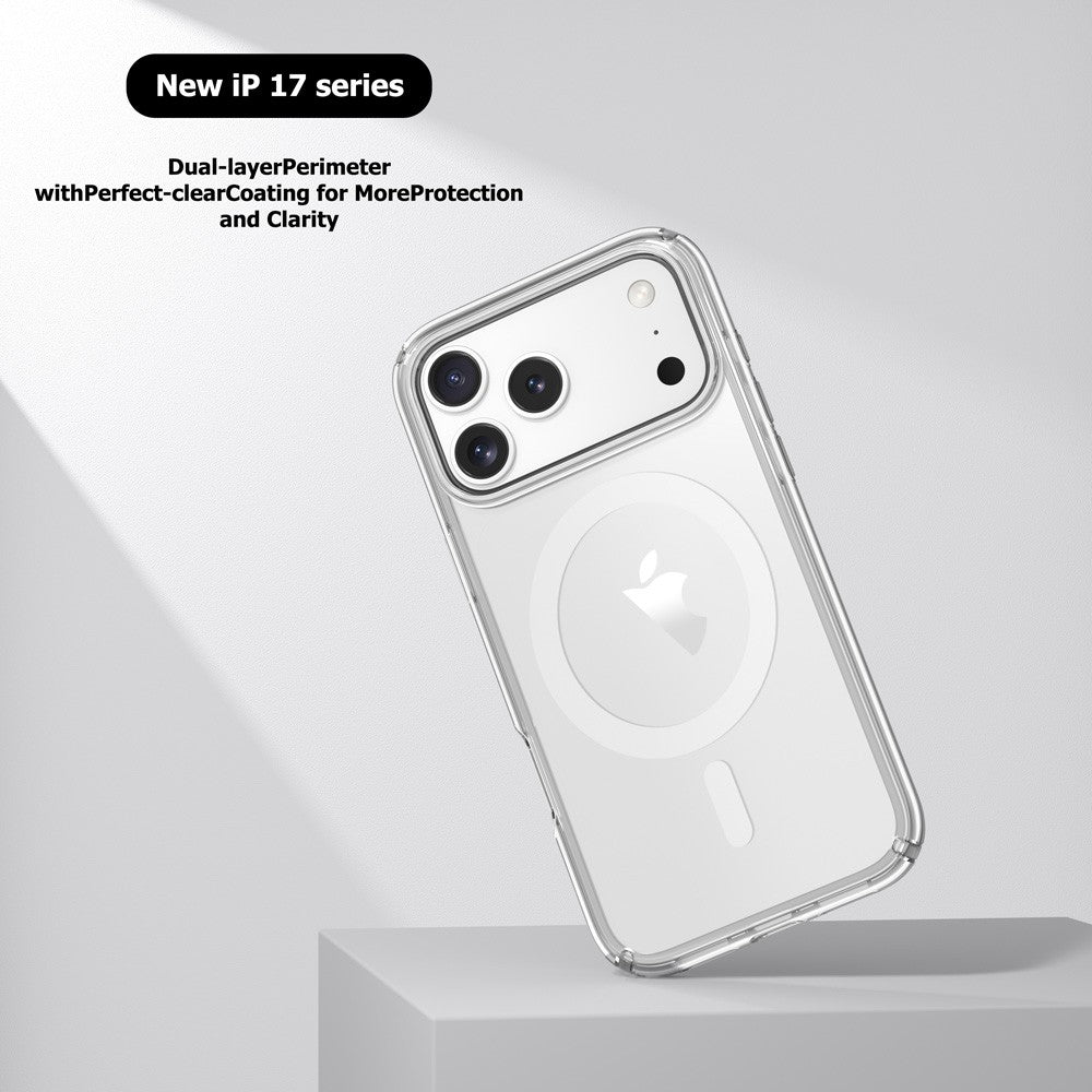 Ultimake Shockproof Transparent Magsafe Case for iPhone 17 Pro