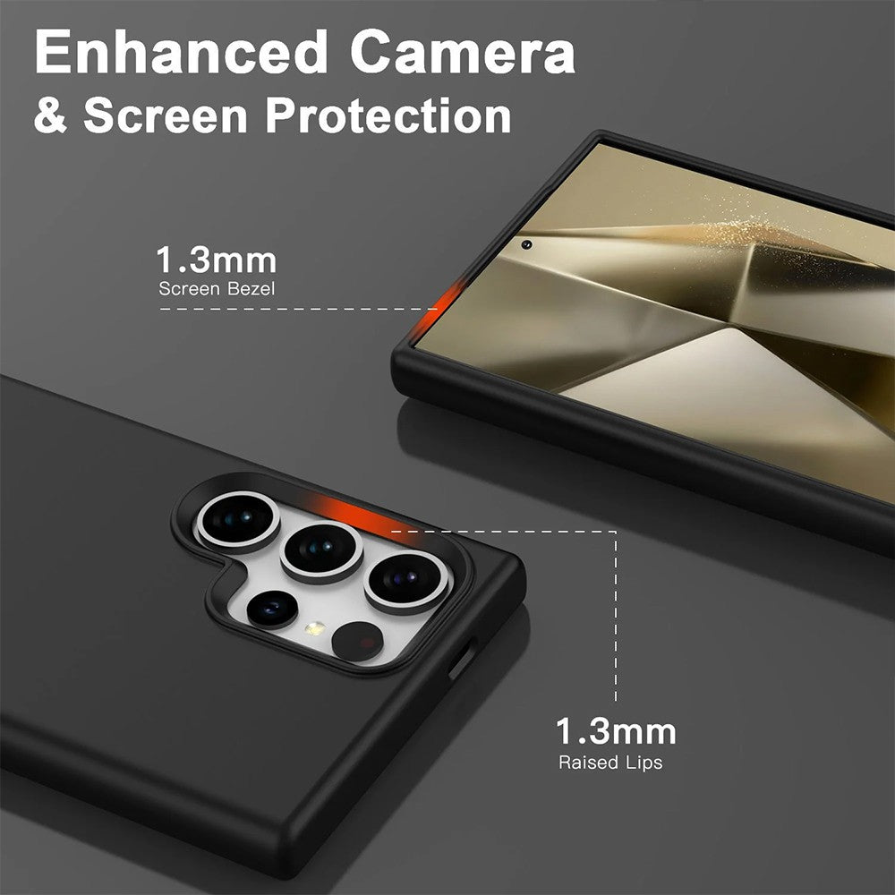 REDEFINE Liquid Silicone Case Cover with Magnetic Ring (Magsafe Compatible) for Samsung Galaxy S25 Ultra
